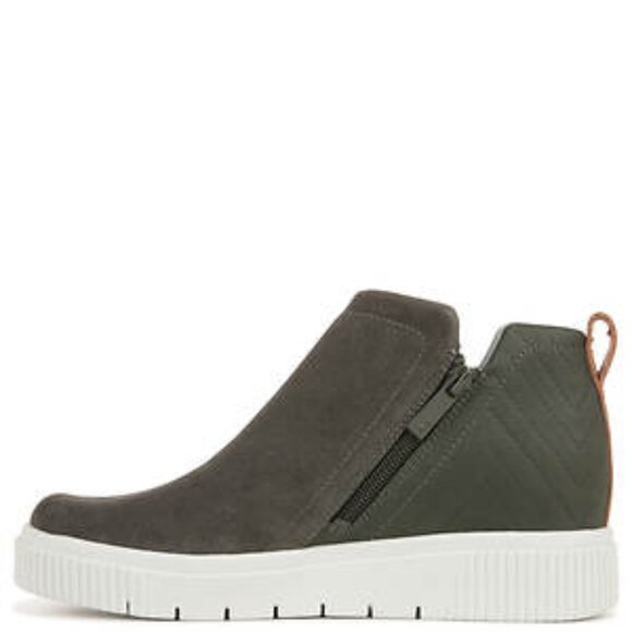 NEW RYKA Suede And Leather Vera 2 Wedge Sneakers ALPINE GREEN for women 166tn - Picture 1 of 9
